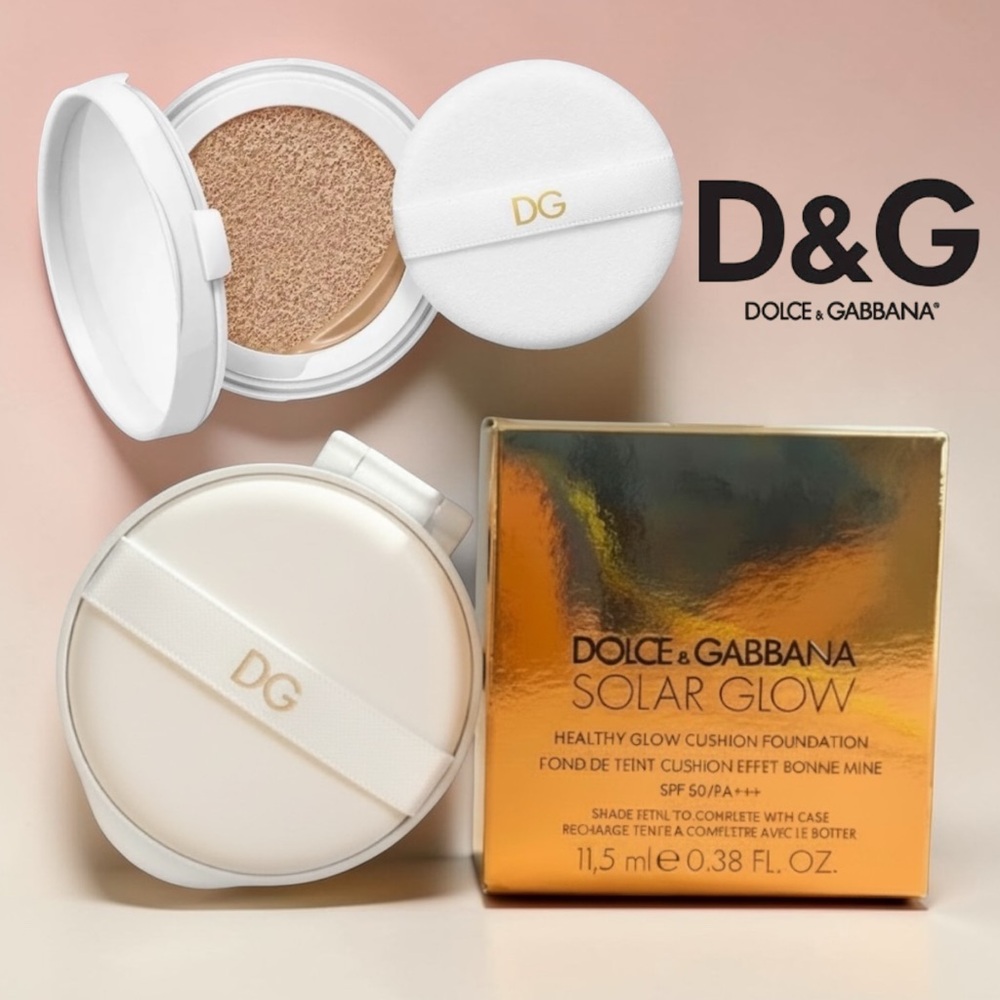 Dolce & Gabbana Solar Glow Cushion Foundation 110 Pearl NIB REFILL